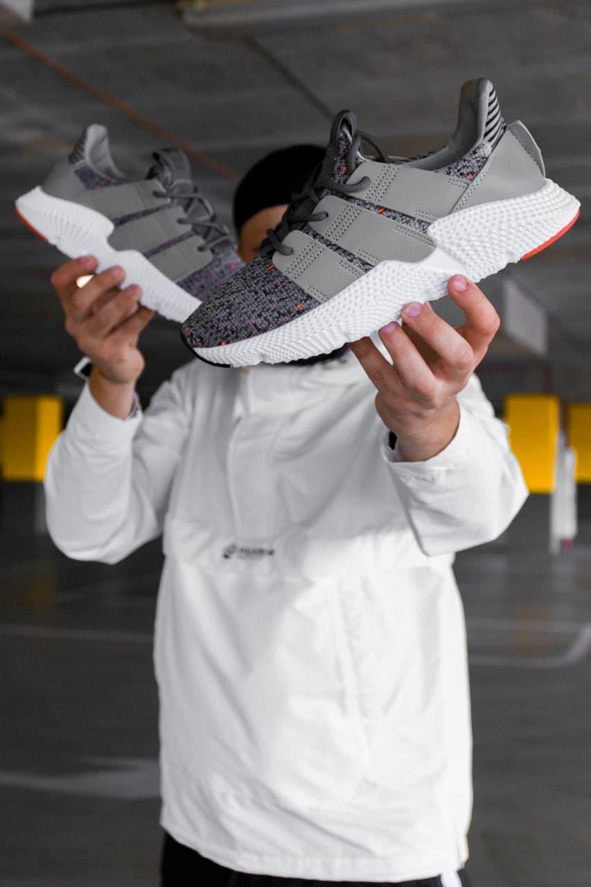 Adidas Prophere Grey Solar Red