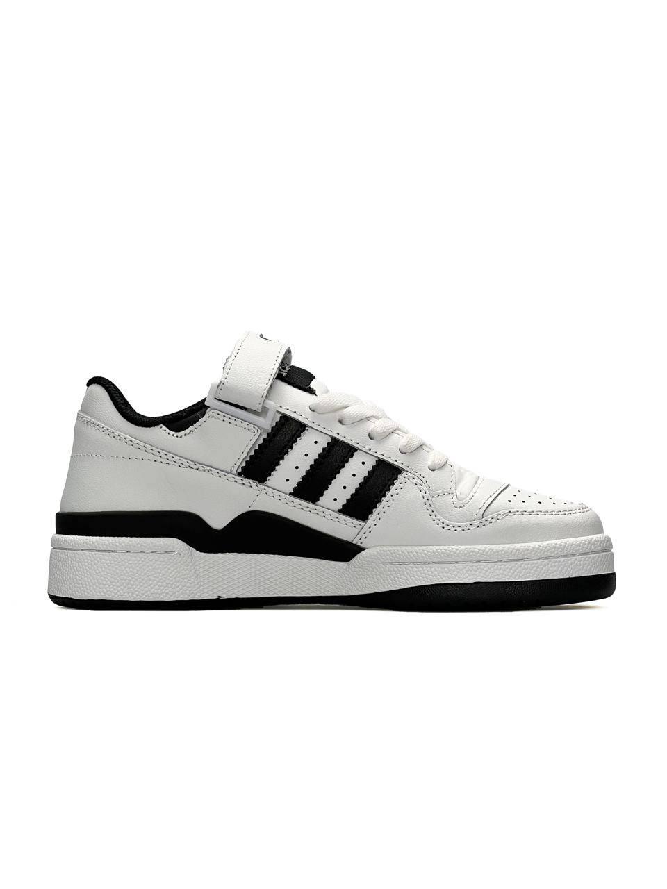 Adidas Forum Low White Black New