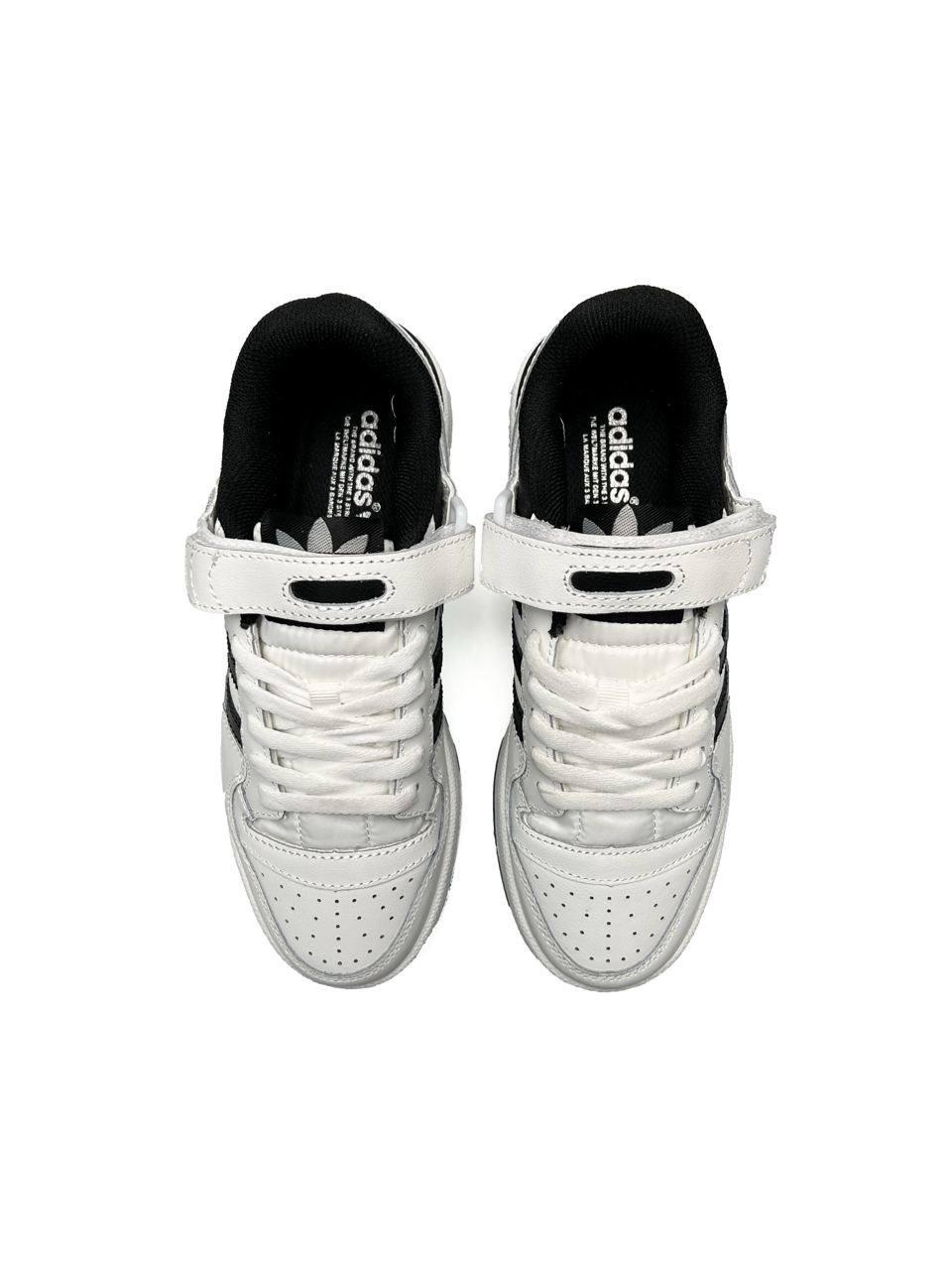 Adidas Forum Low White Black New