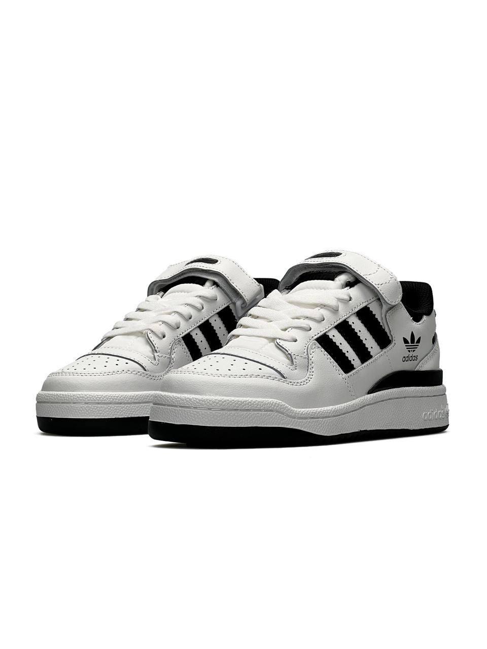 Adidas Forum Low White Black New