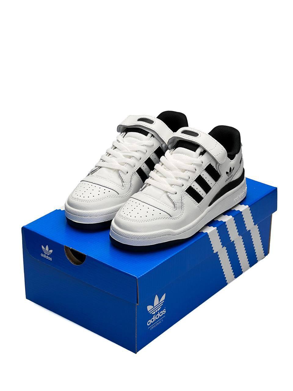 Adidas Forum Low White Black New