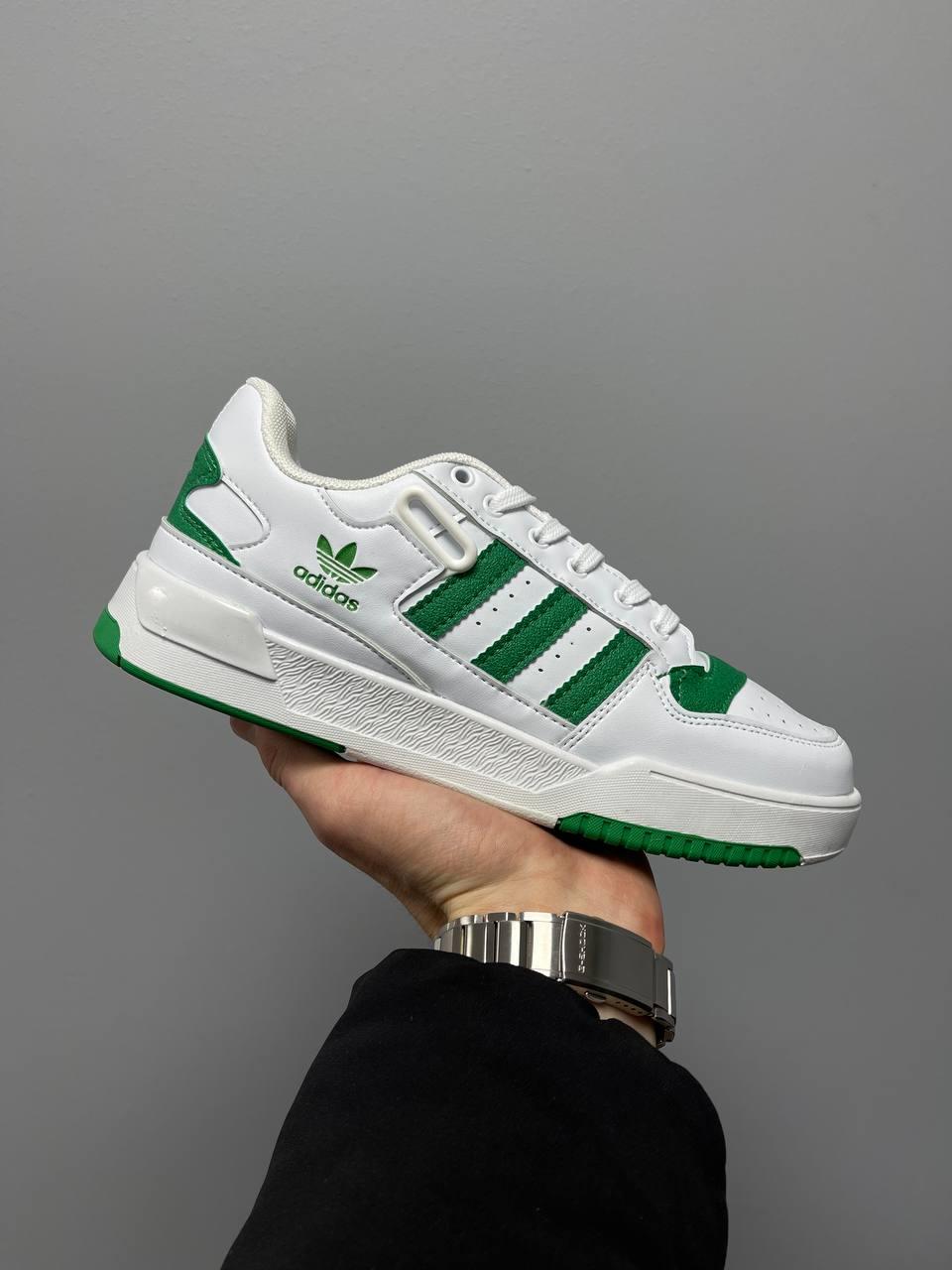Adidas New Low Forum White Green