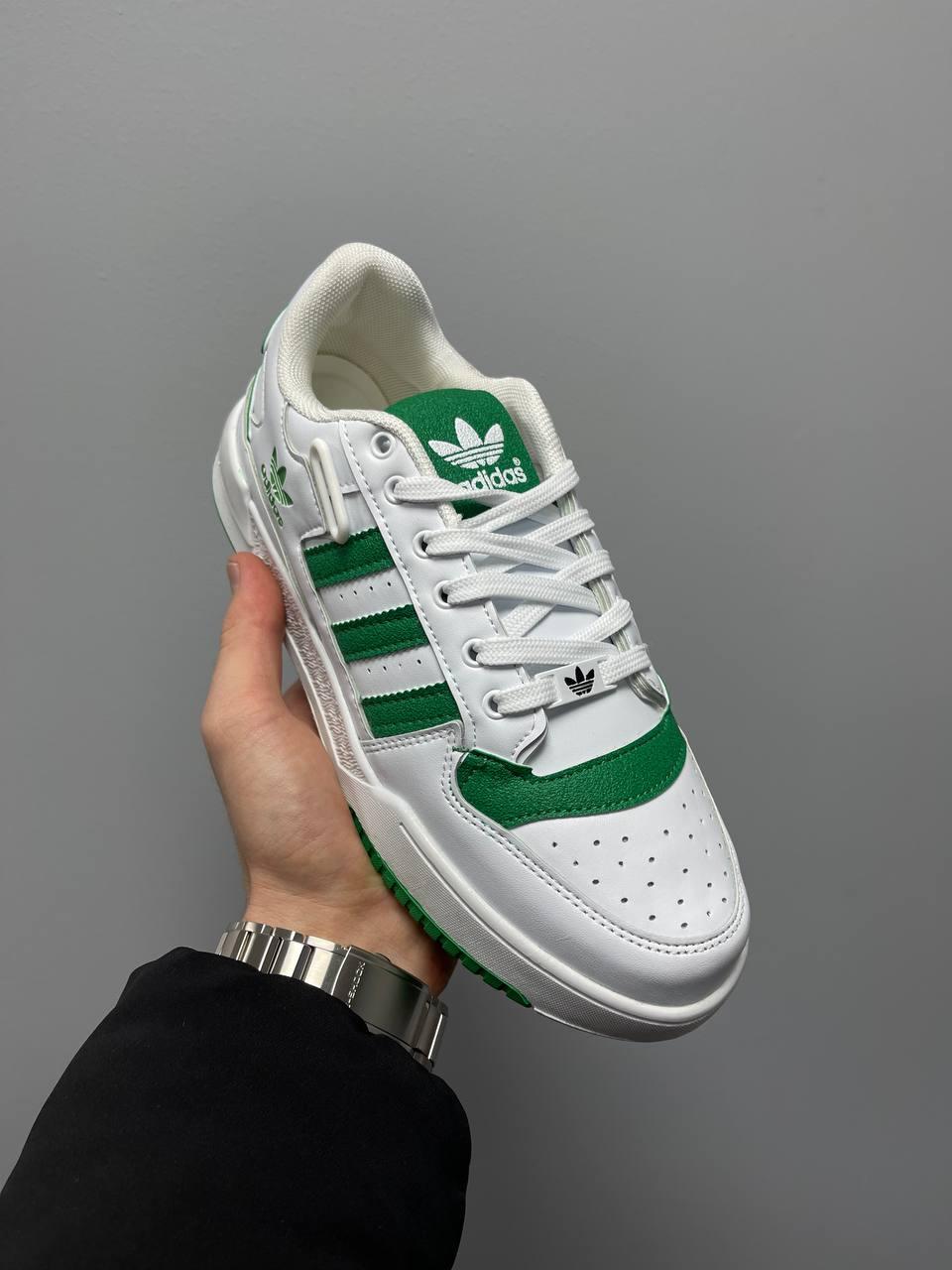 Adidas New Low Forum White Green