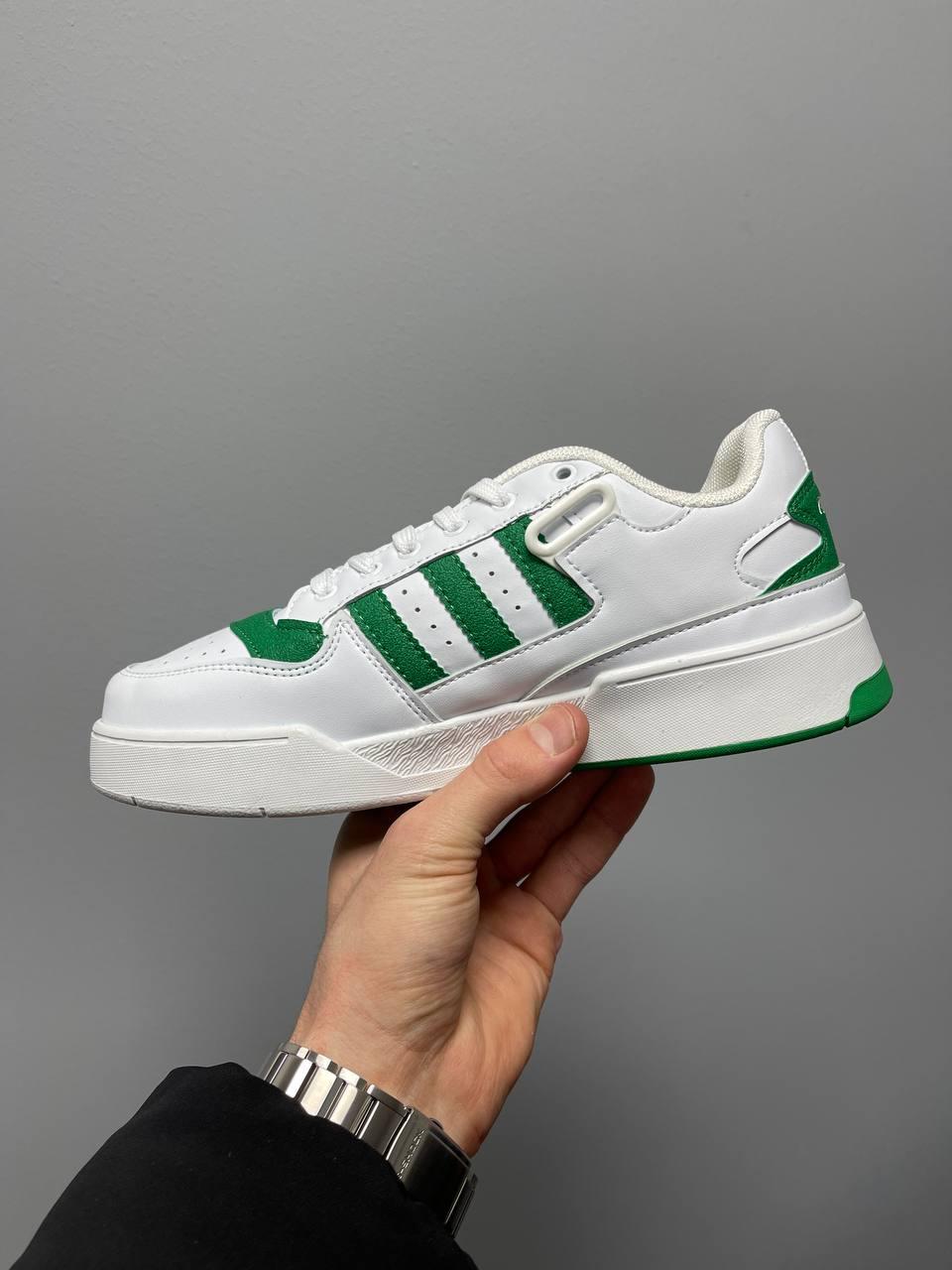 Adidas New Low Forum White Green