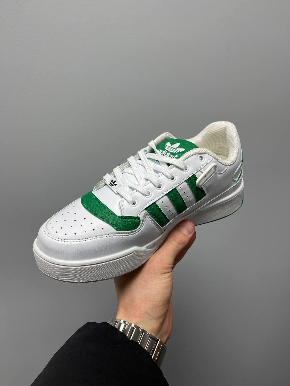 Adidas New Low Forum White Green