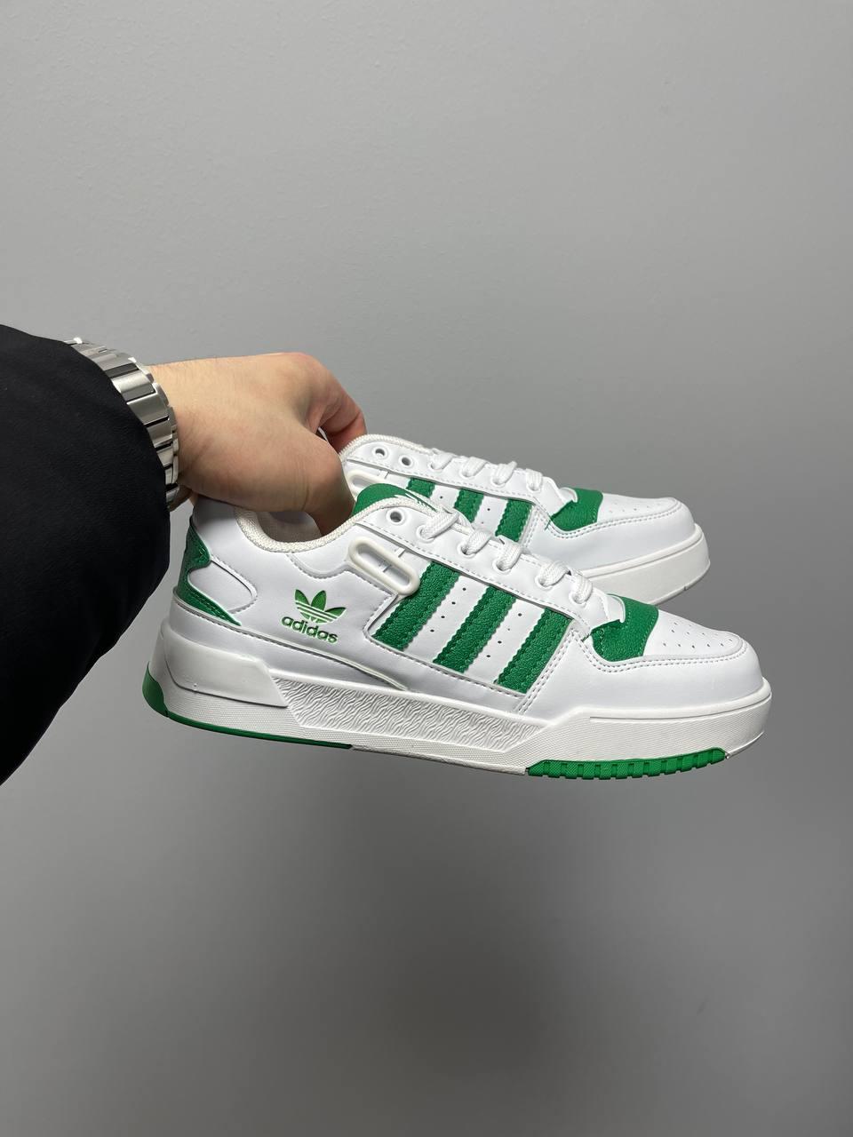 Adidas New Low Forum White Green