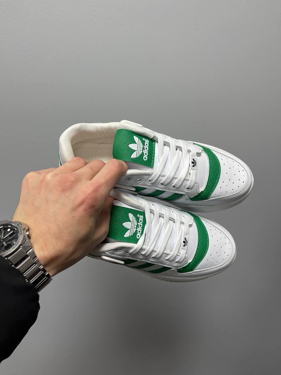 Adidas New Low Forum White Green