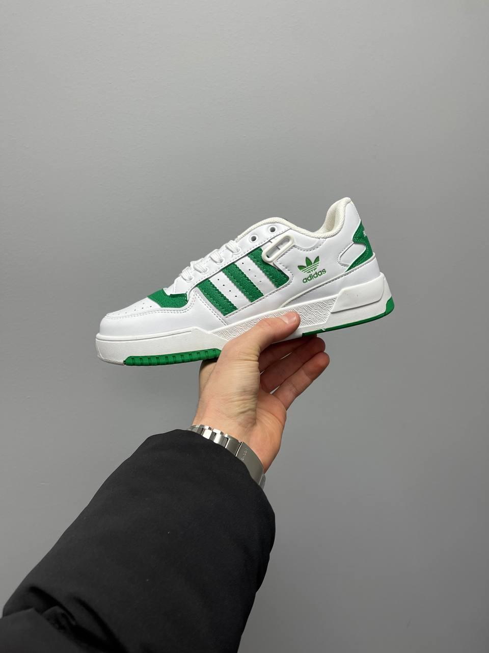 Adidas New Low Forum White Green