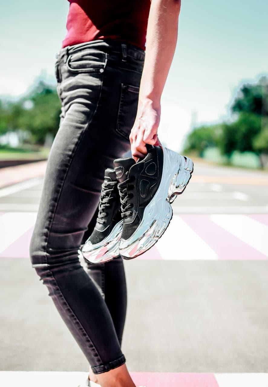 Adidas Raf Simons Ozweego Black Silver
