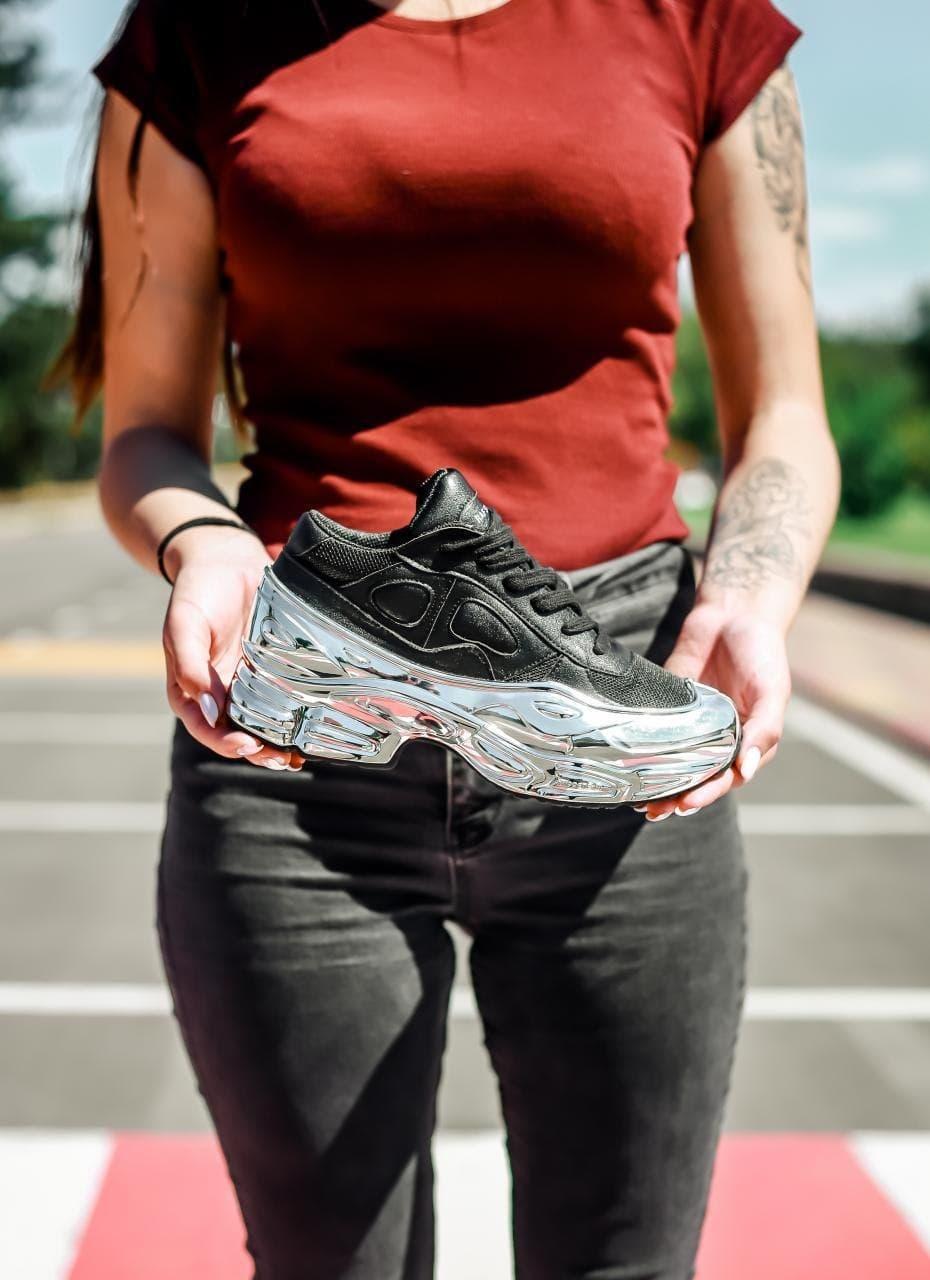 Adidas Raf Simons Ozweego Black Silver