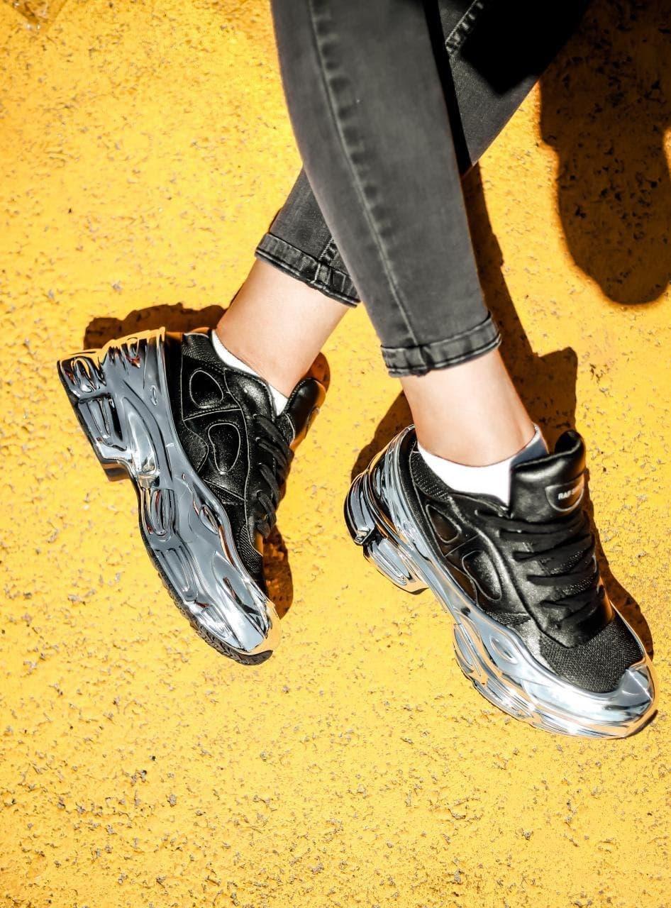 Adidas Raf Simons Ozweego Black Silver