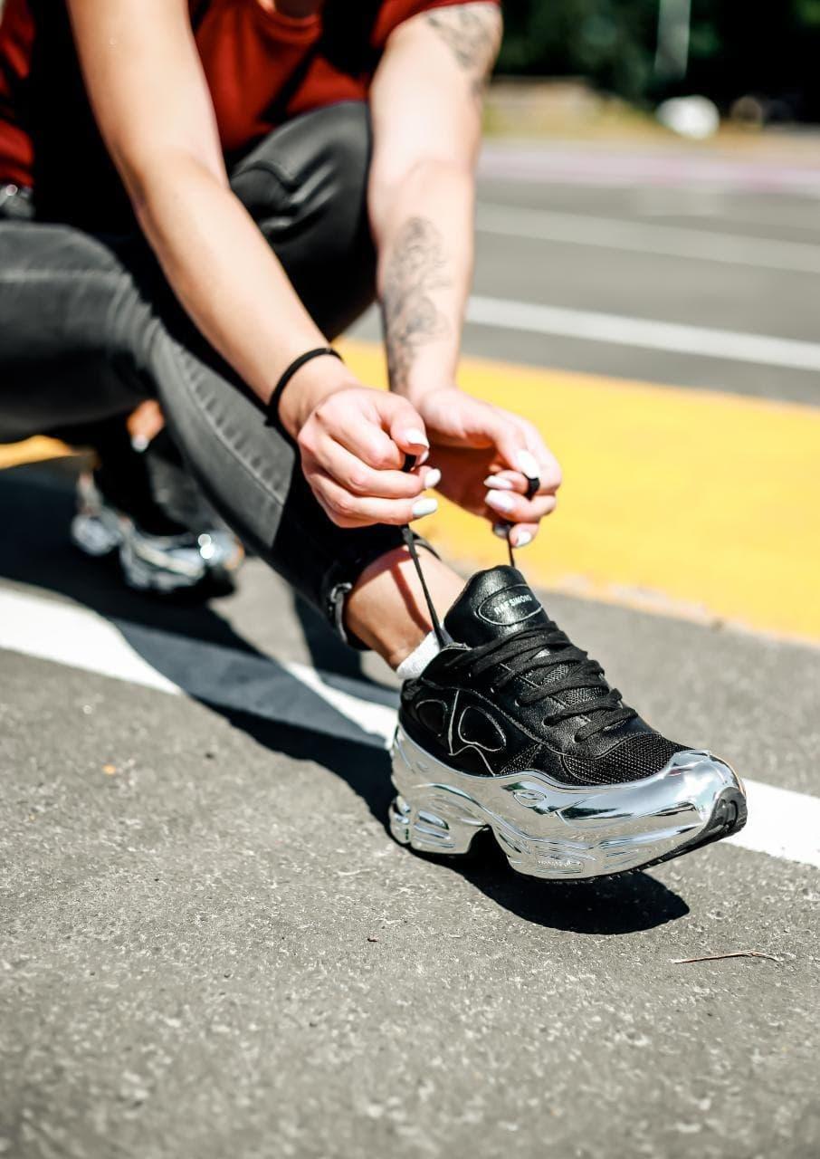 Adidas Raf Simons Ozweego Black Silver