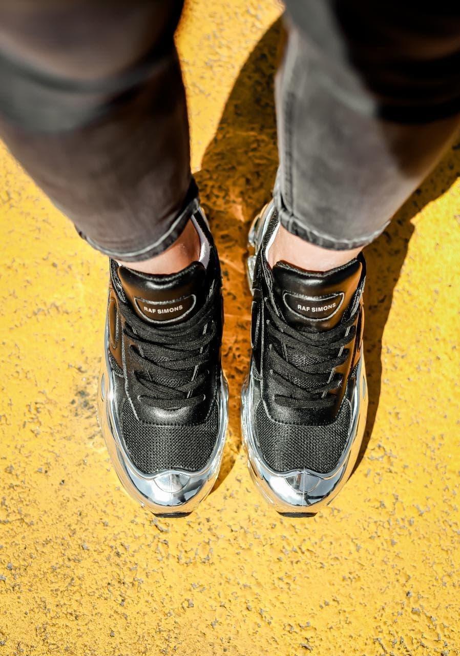 Adidas Raf Simons Ozweego Black Silver