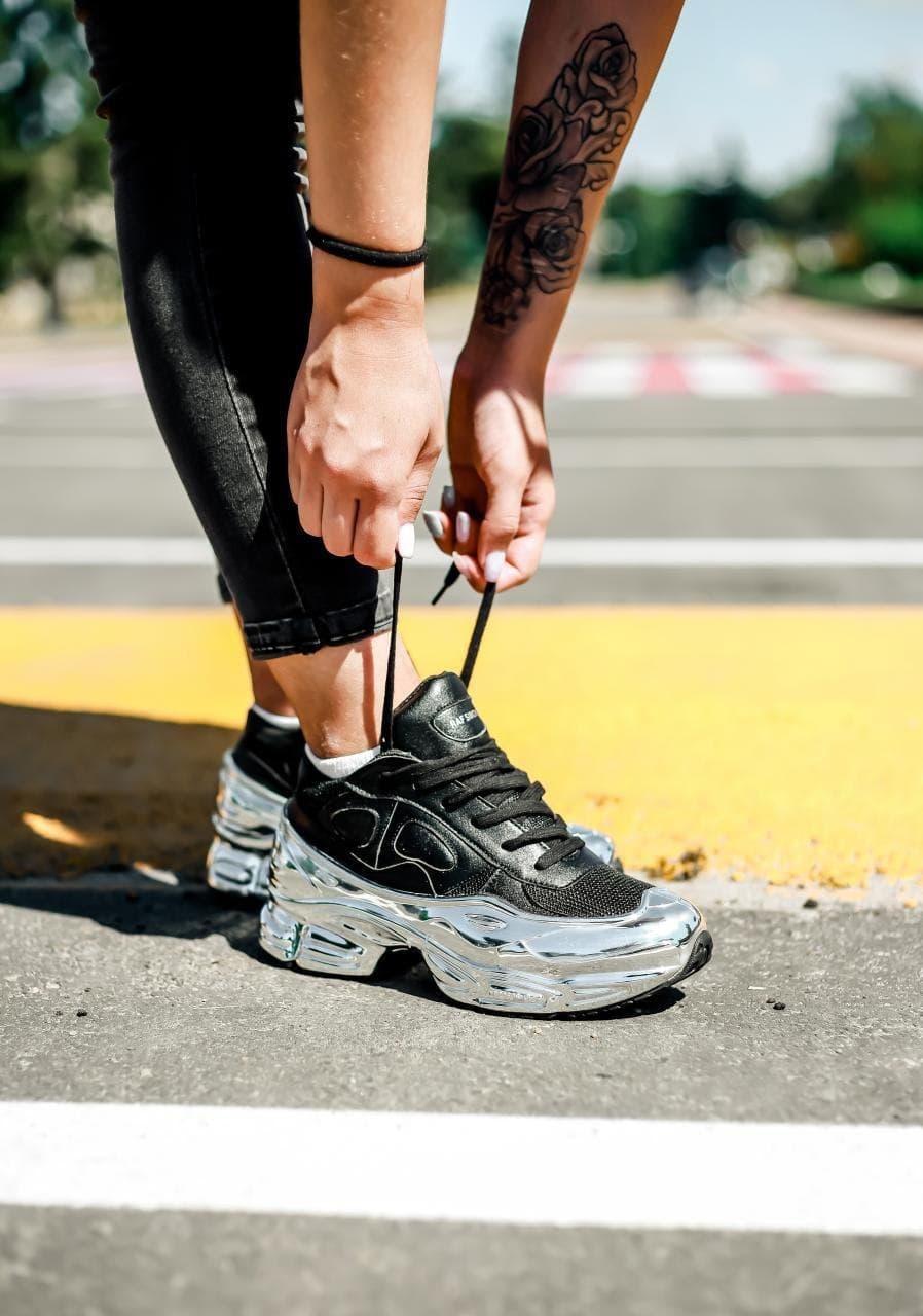 Adidas Raf Simons Ozweego Black Silver