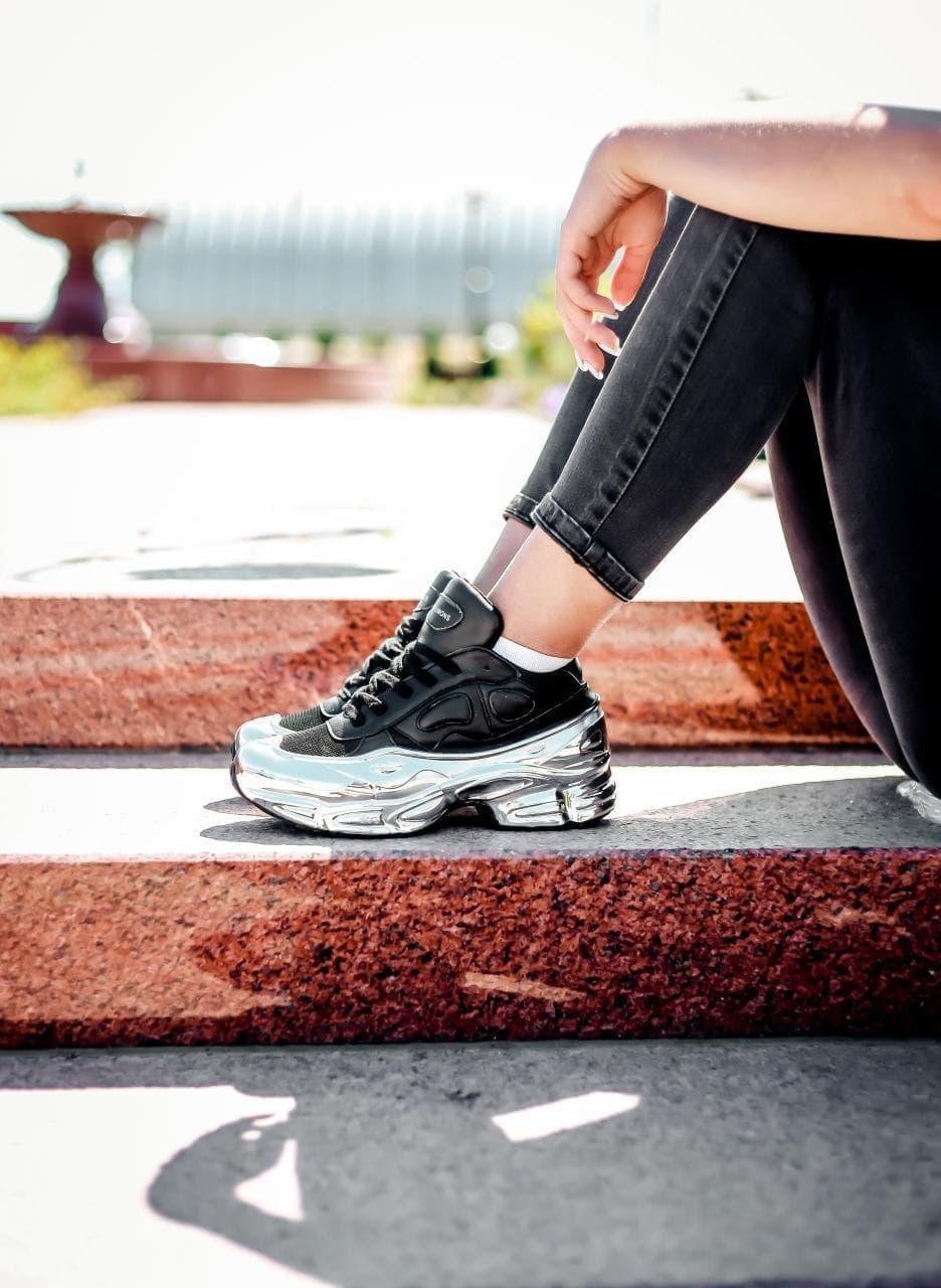 Adidas Raf Simons Ozweego Black Silver