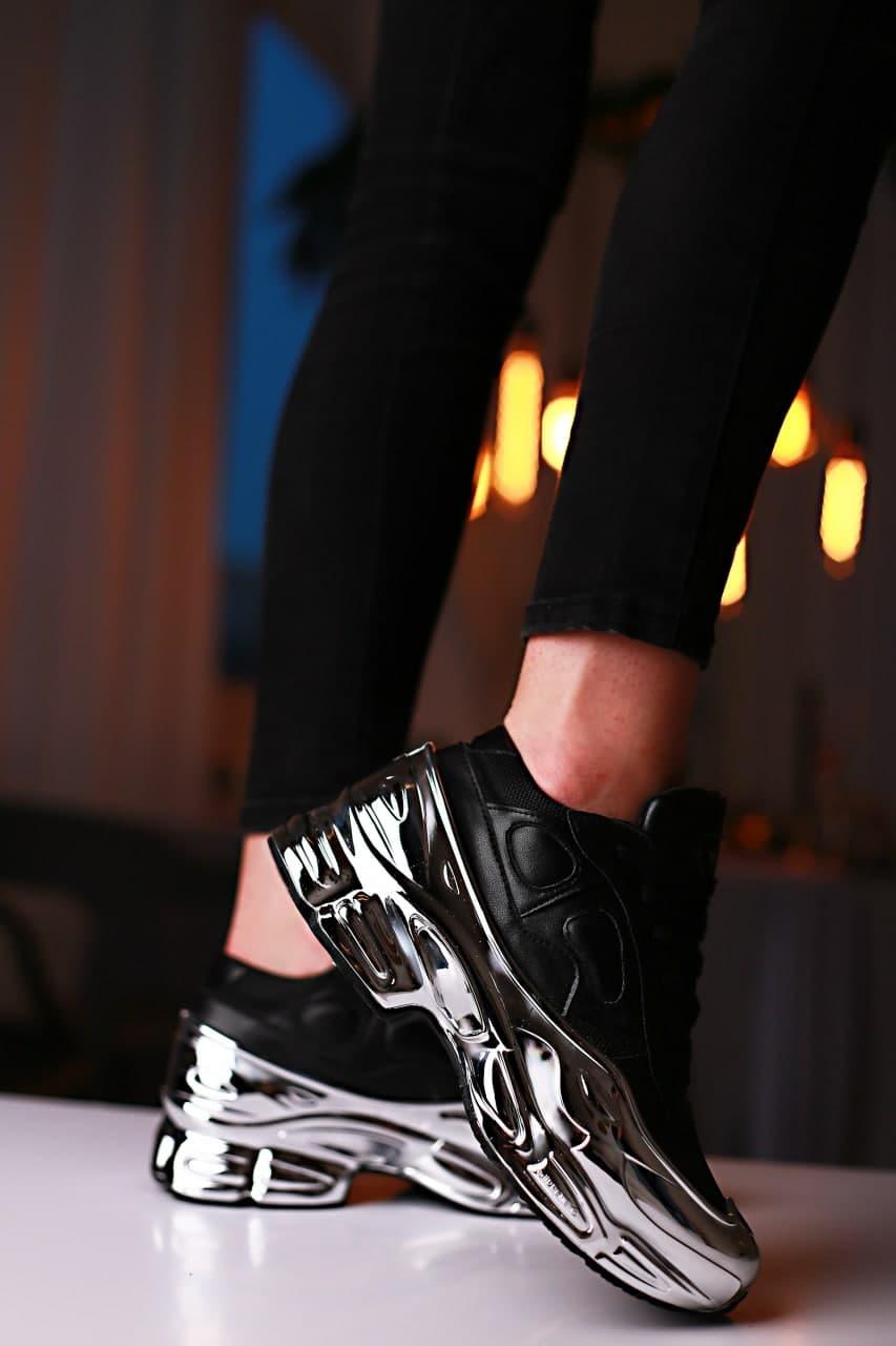 Adidas Raf Simons Ozweego Black Silver