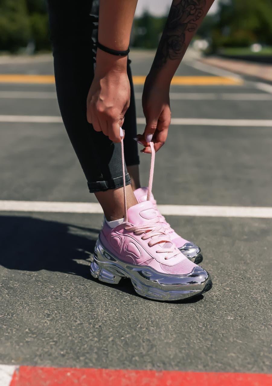 Adidas Raf Simons Ozweego Pink Silver