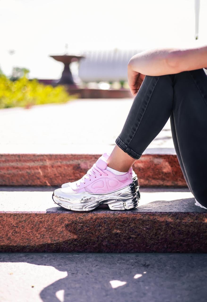 Adidas Raf Simons Ozweego Pink Silver