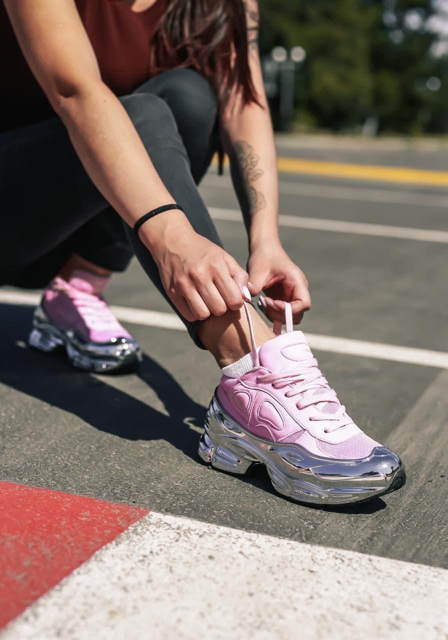 Adidas Raf Simons Ozweego Pink Silver