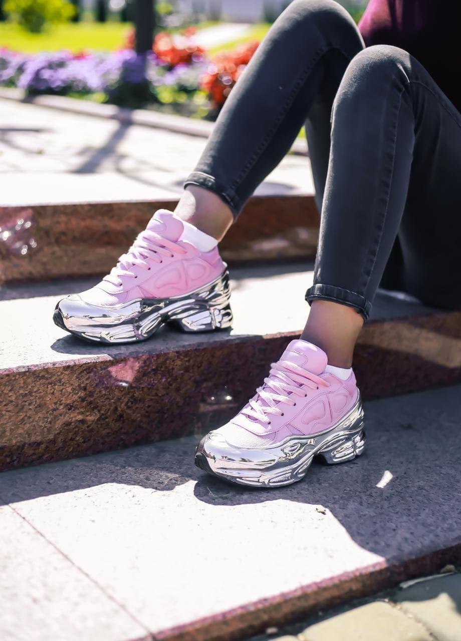 Adidas Raf Simons Ozweego Pink Silver