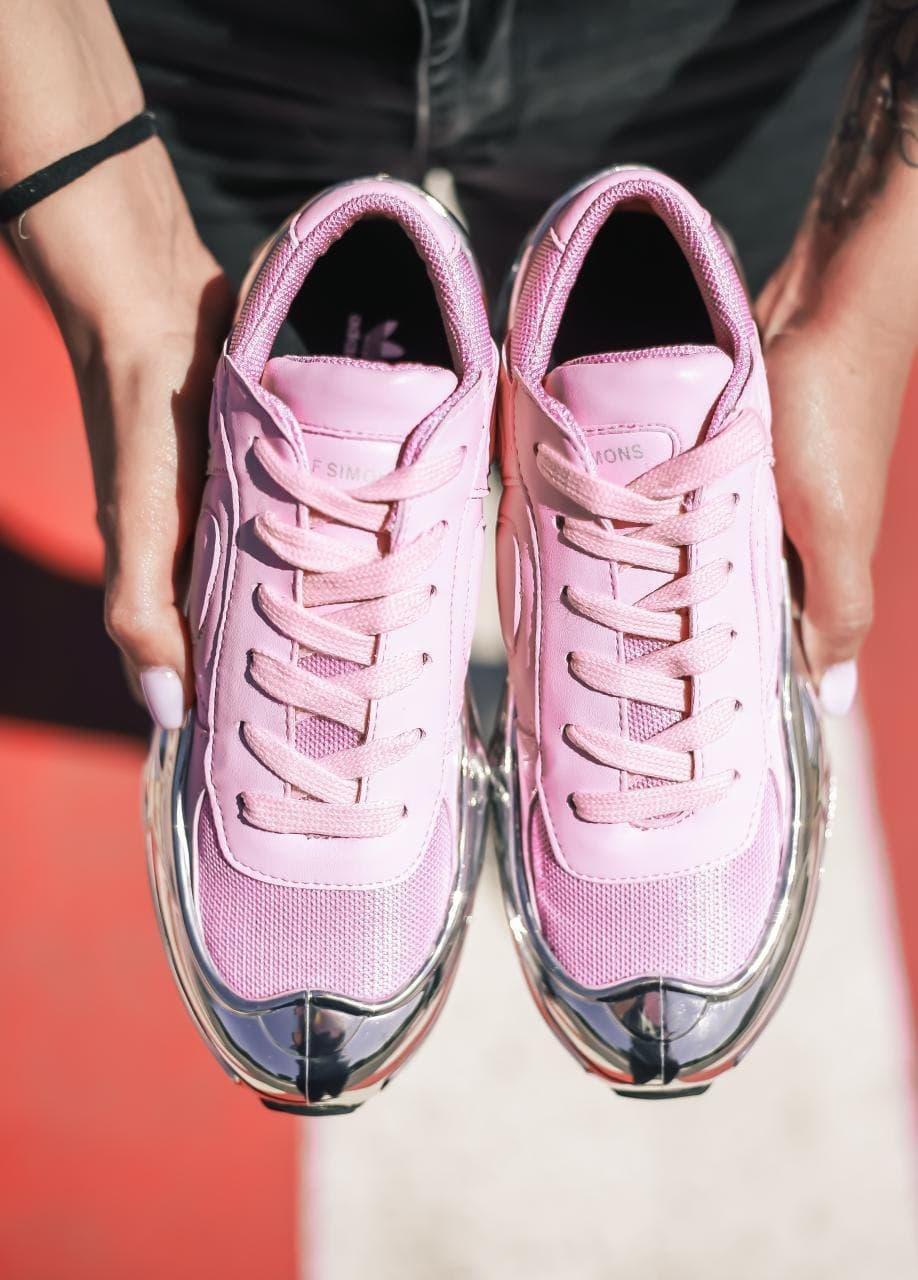 Adidas Raf Simons Ozweego Pink Silver