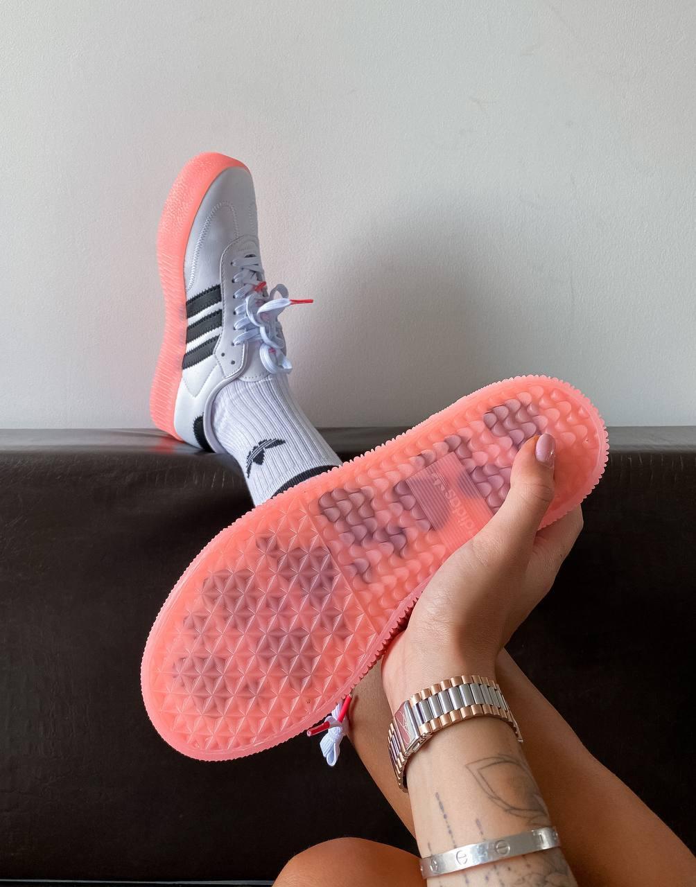 Adidas Samba White Black Pink