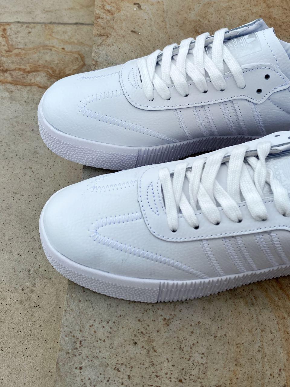 Adidas Samba White Silver 1