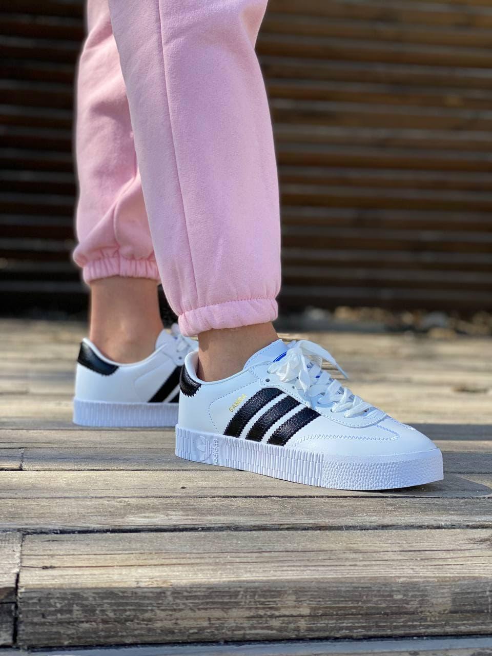 Adidas Samba White Black
