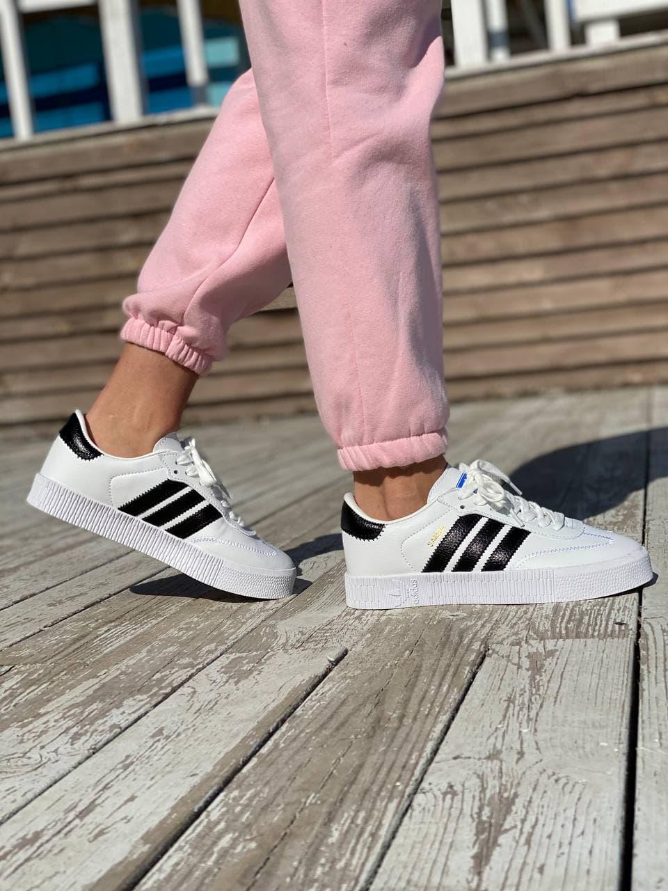 Adidas Samba White Black