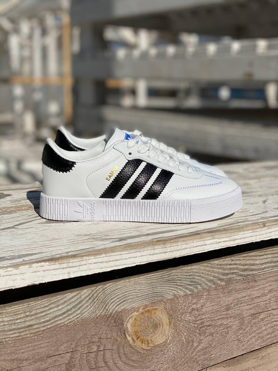 Adidas Samba White Black