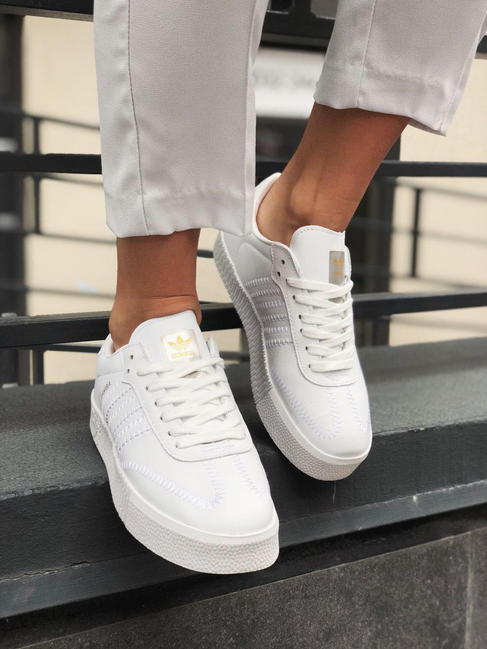 Adidas Samba All White v2