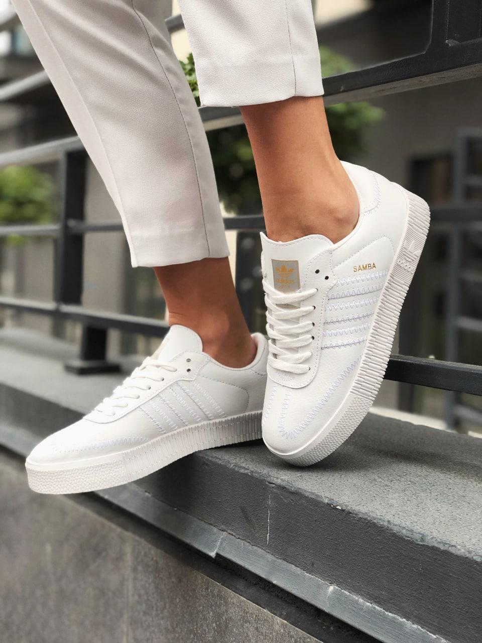 Adidas Samba All White v2