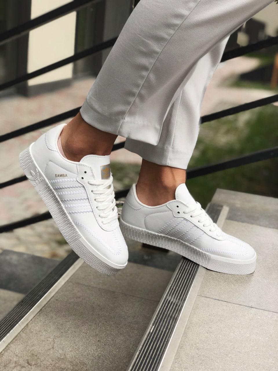 Adidas Samba All White v2