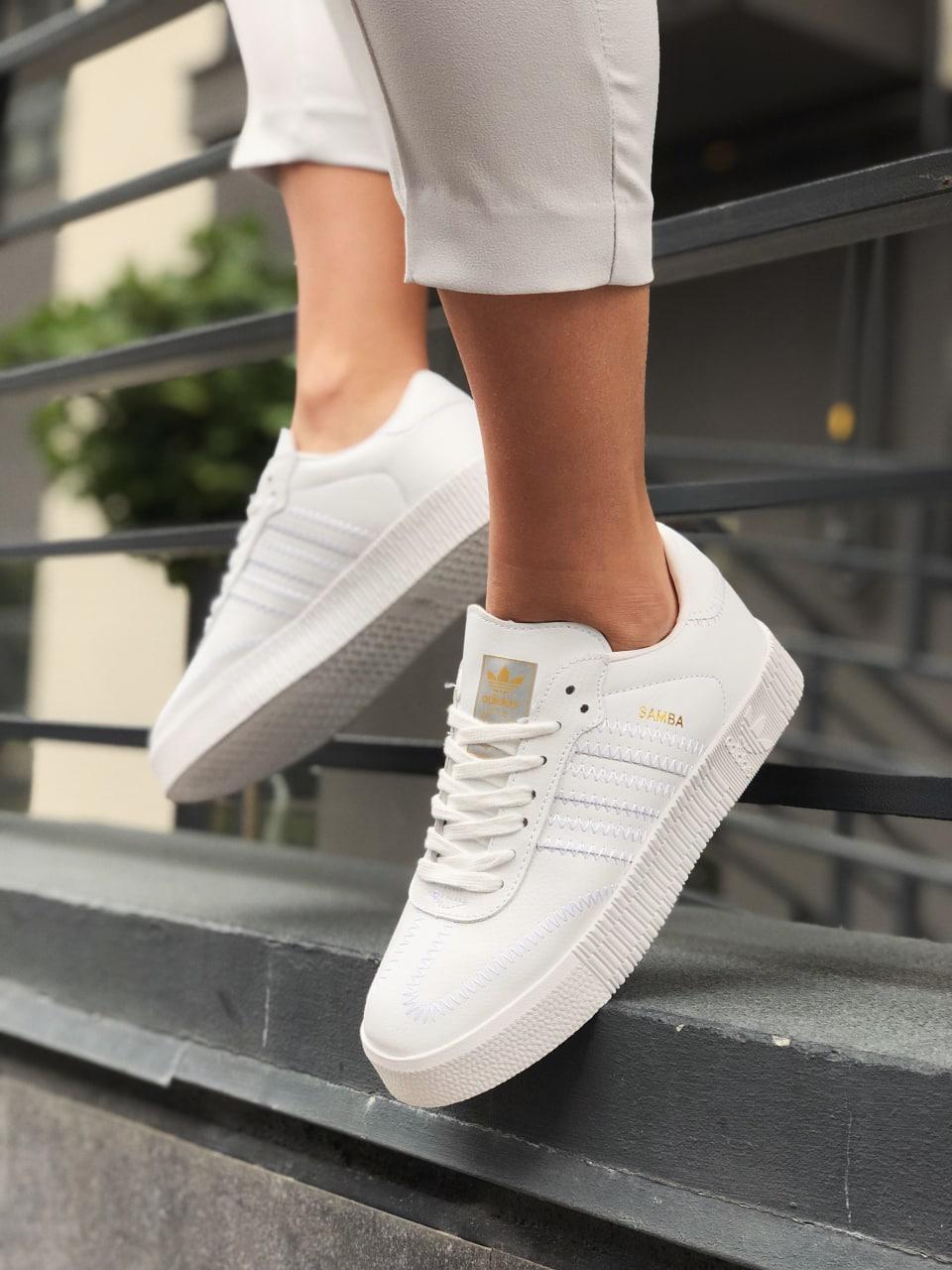 Adidas Samba All White v2