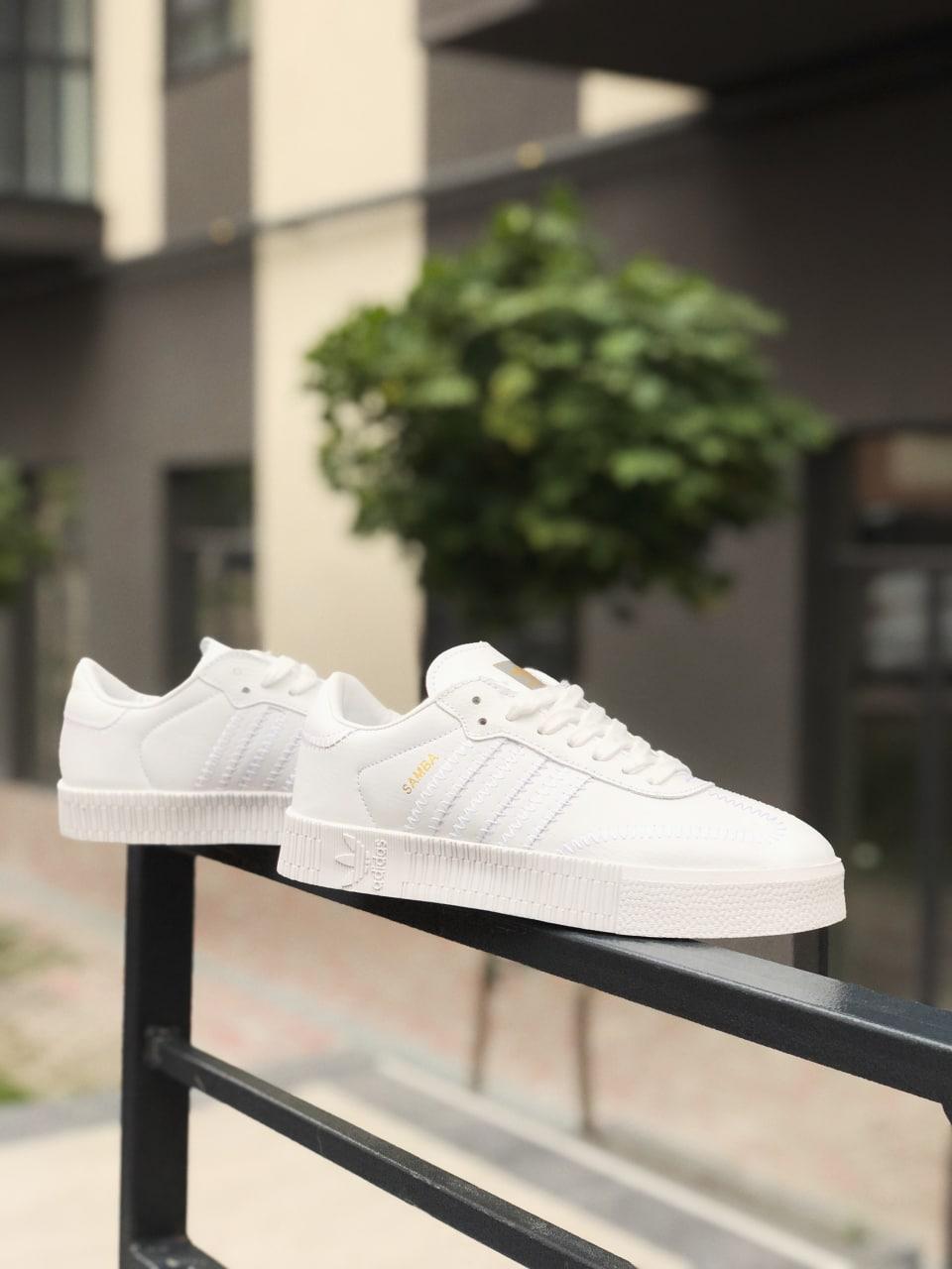 Adidas Samba All White v2