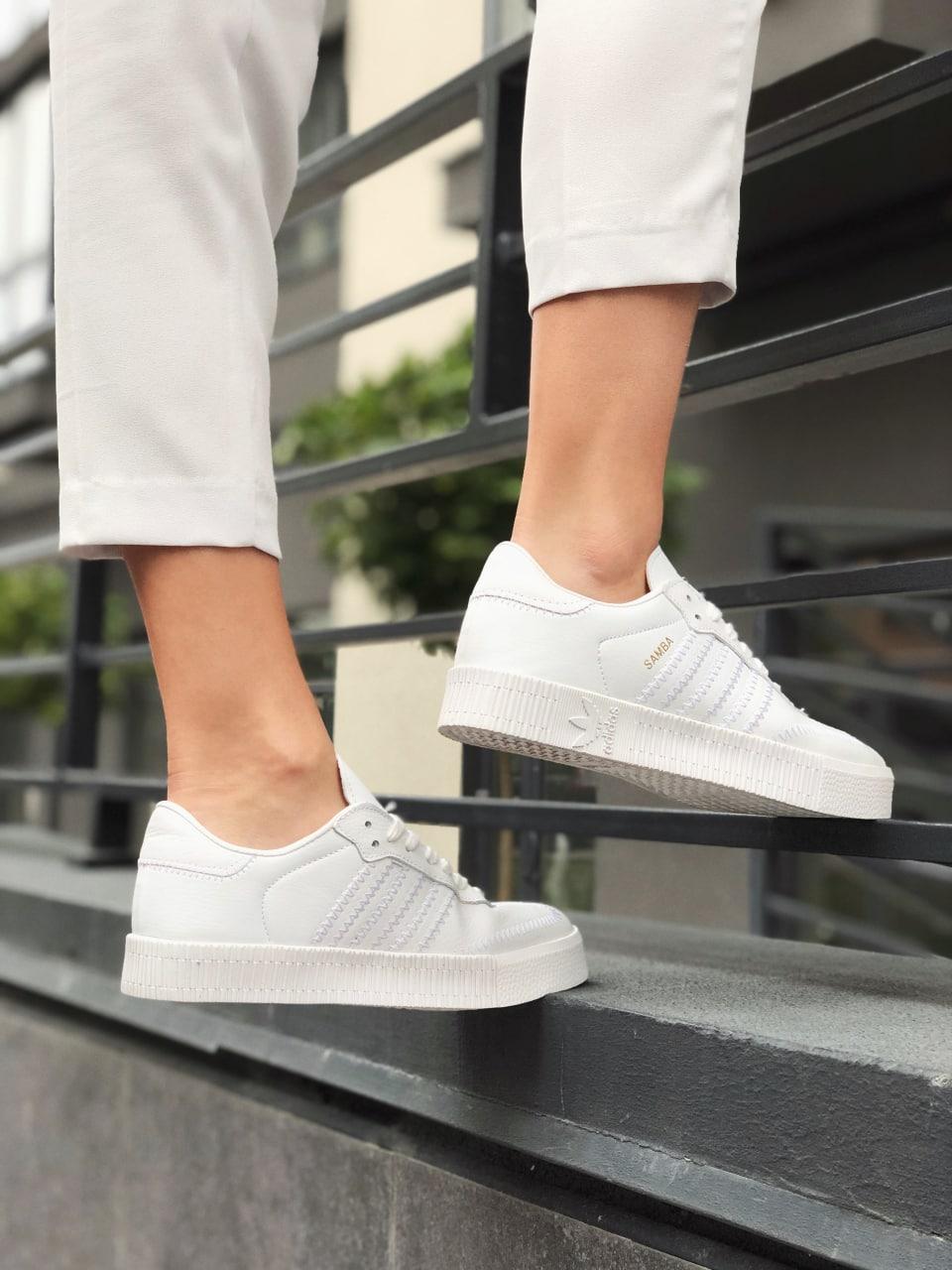 Adidas Samba All White v2