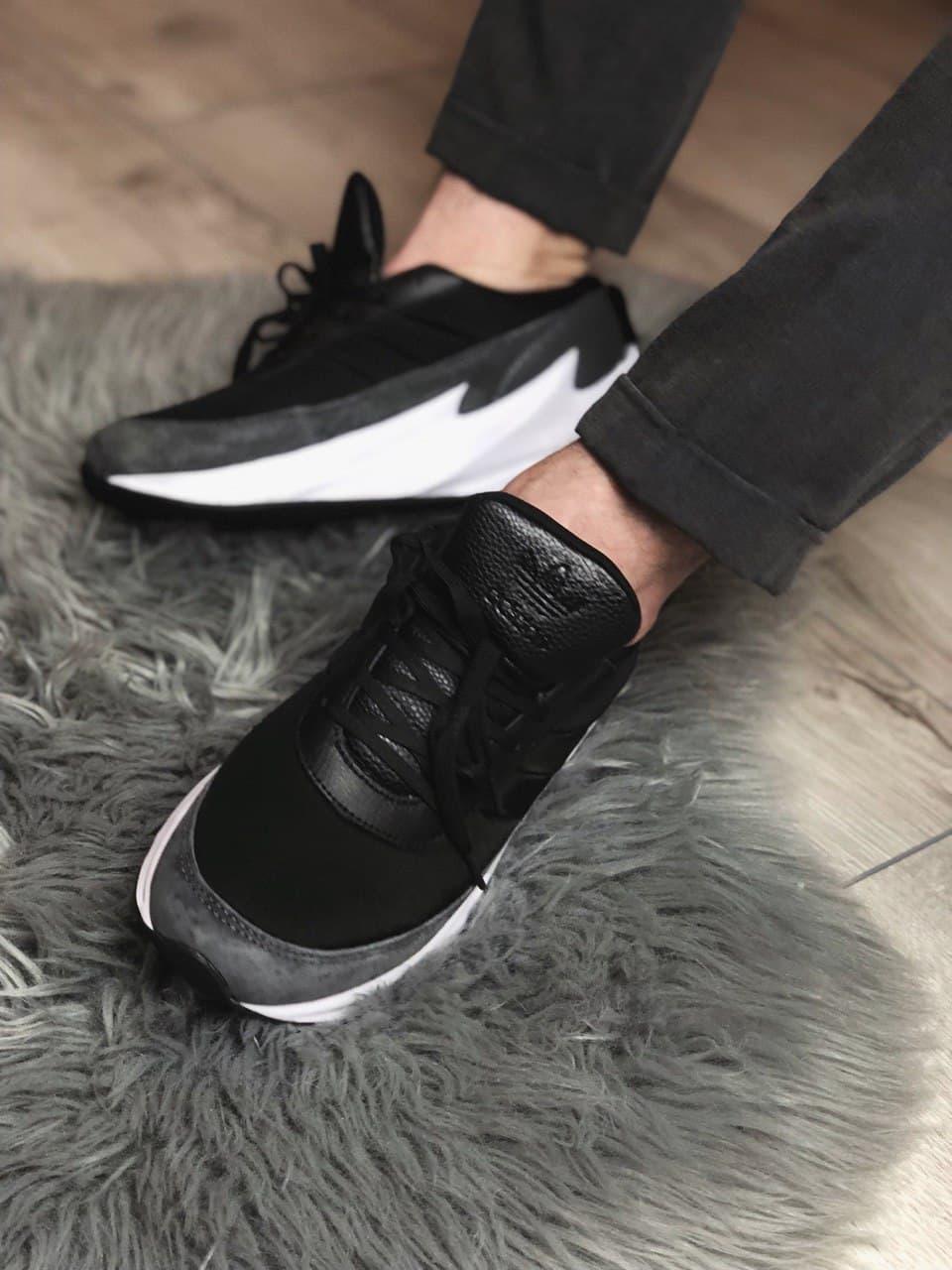 Adidas Shark Black Grey White
