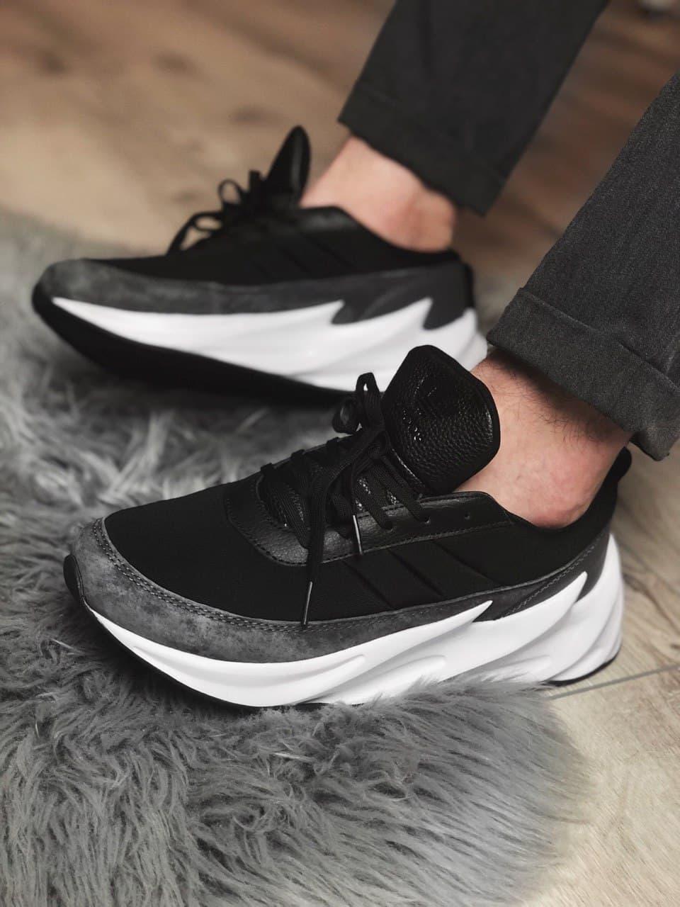 Adidas Shark Black Grey White