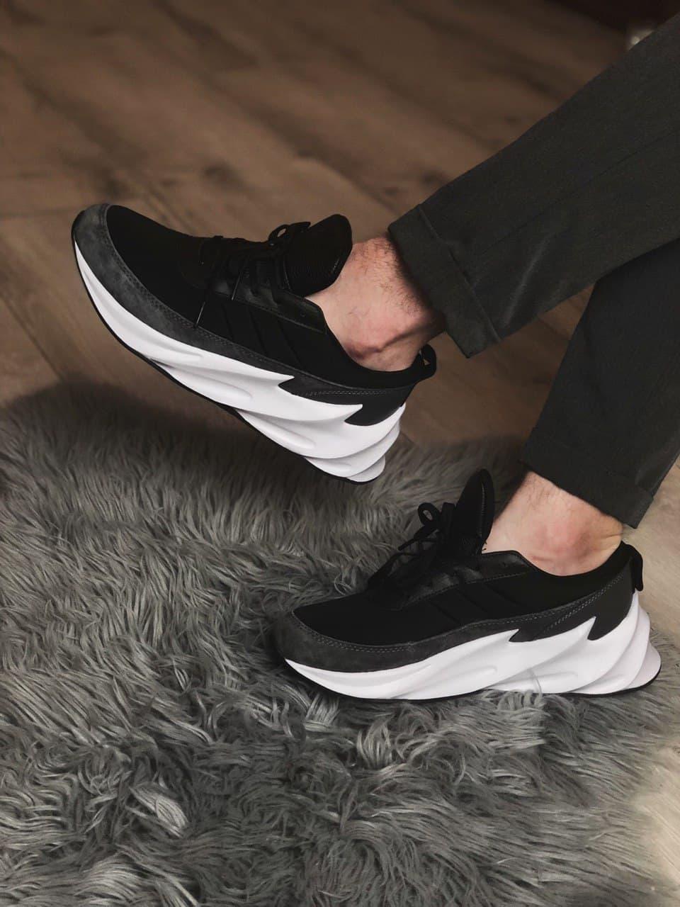 Adidas Shark Black Grey White
