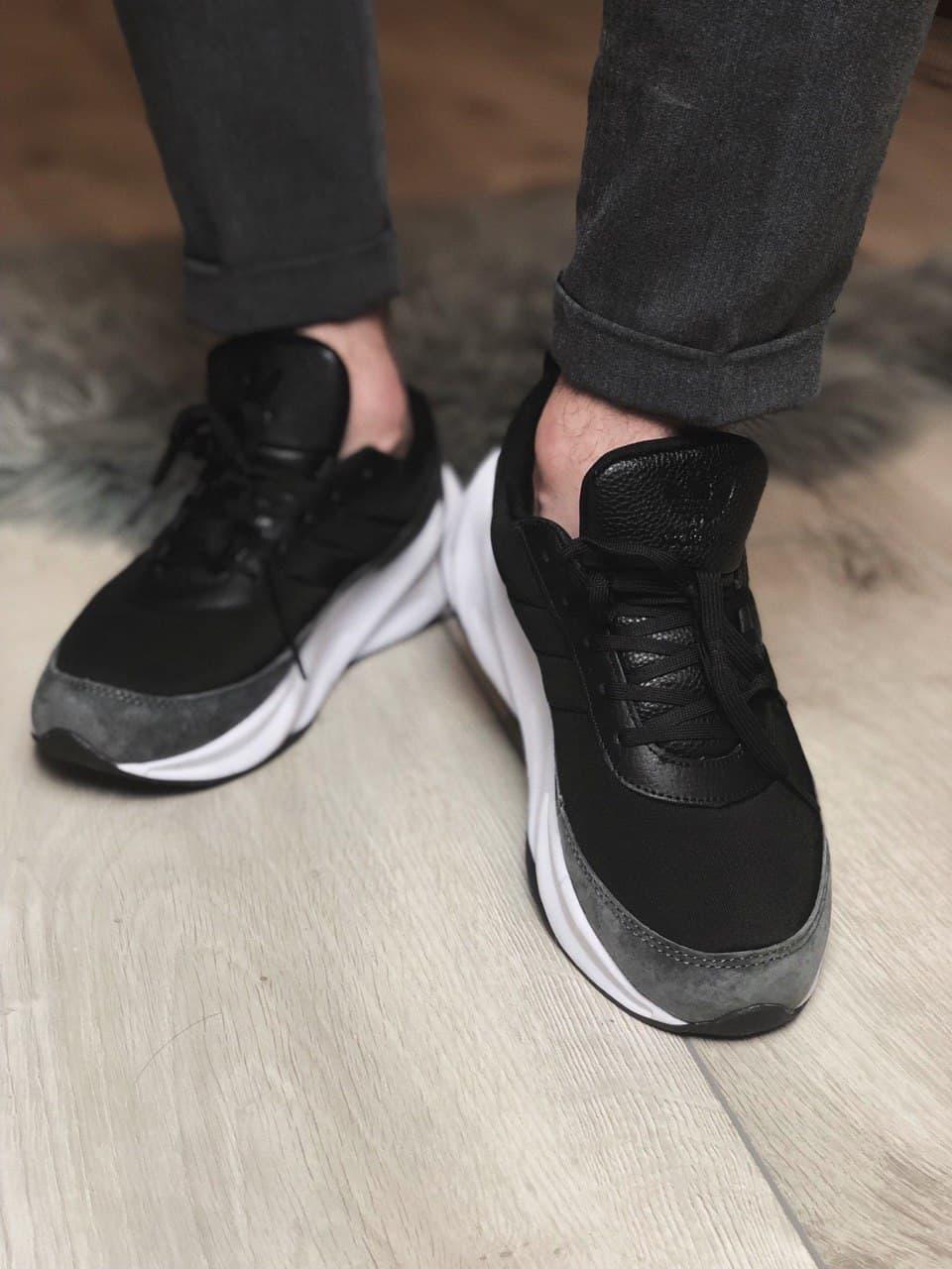 Adidas Shark Black Grey White