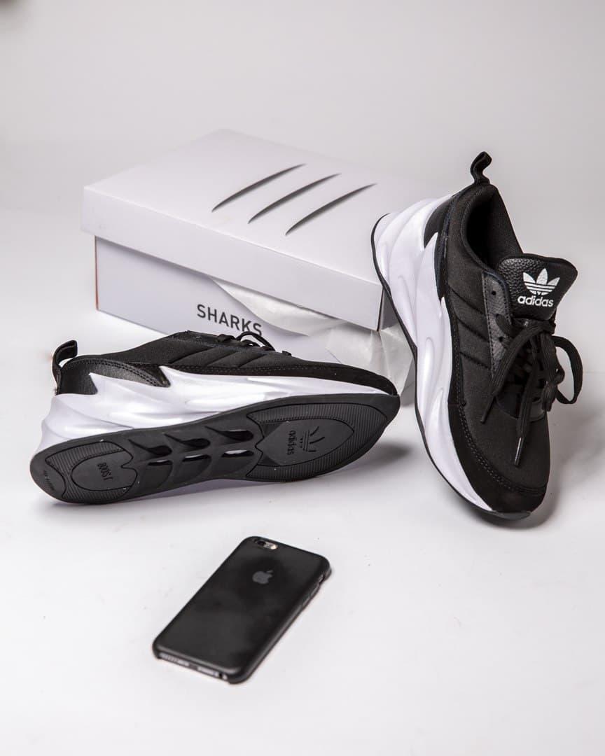Adidas Shark Black White