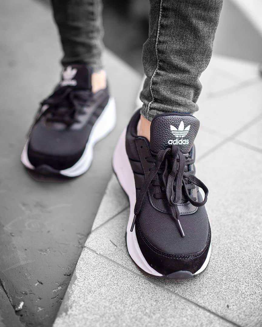 Adidas Shark Black White