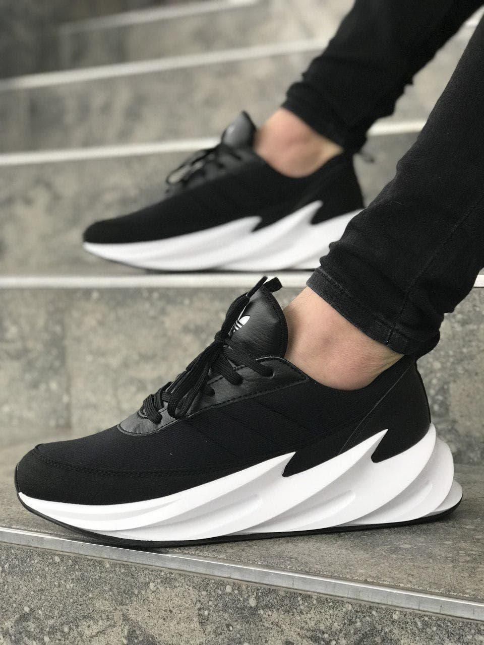 Adidas Shark Black White