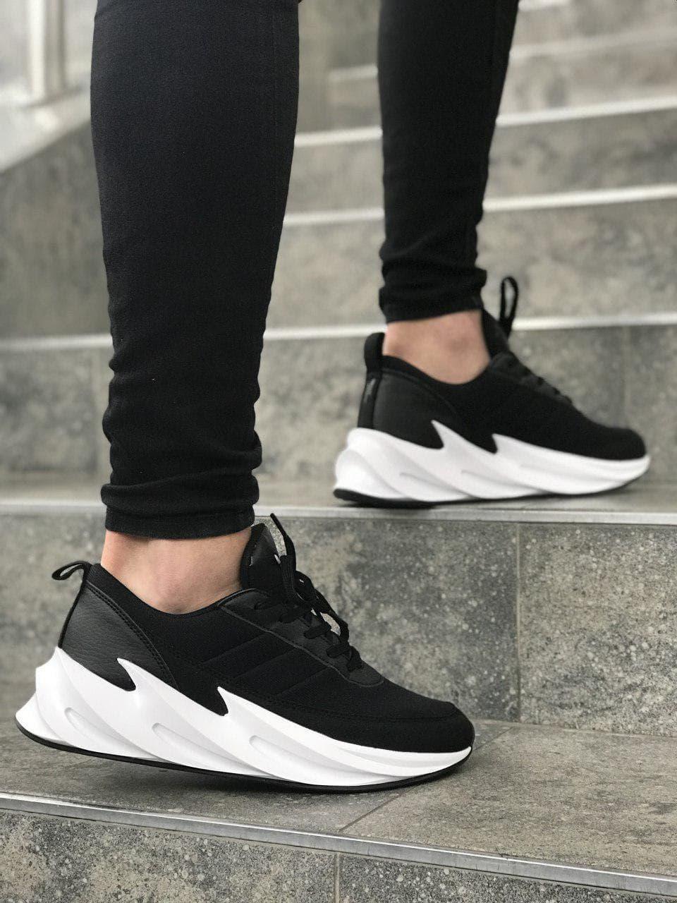 Adidas Shark Black White