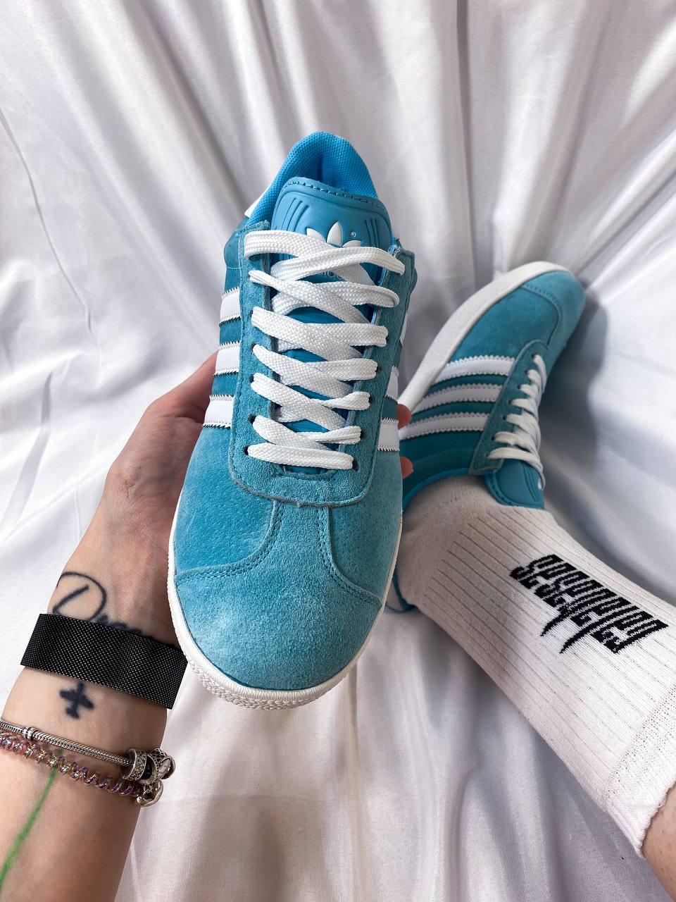 Adidas Gazelle Blue Green v2
