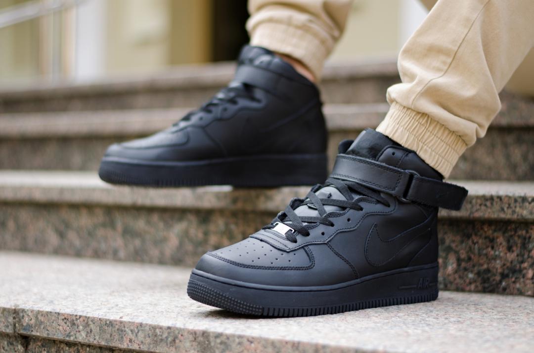 Nike Air Force 1 Classic High Black