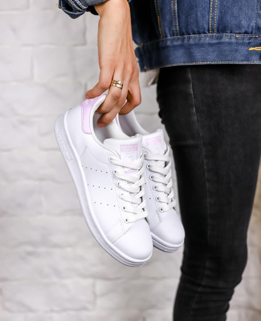 Adidas Stan Smith White Pink