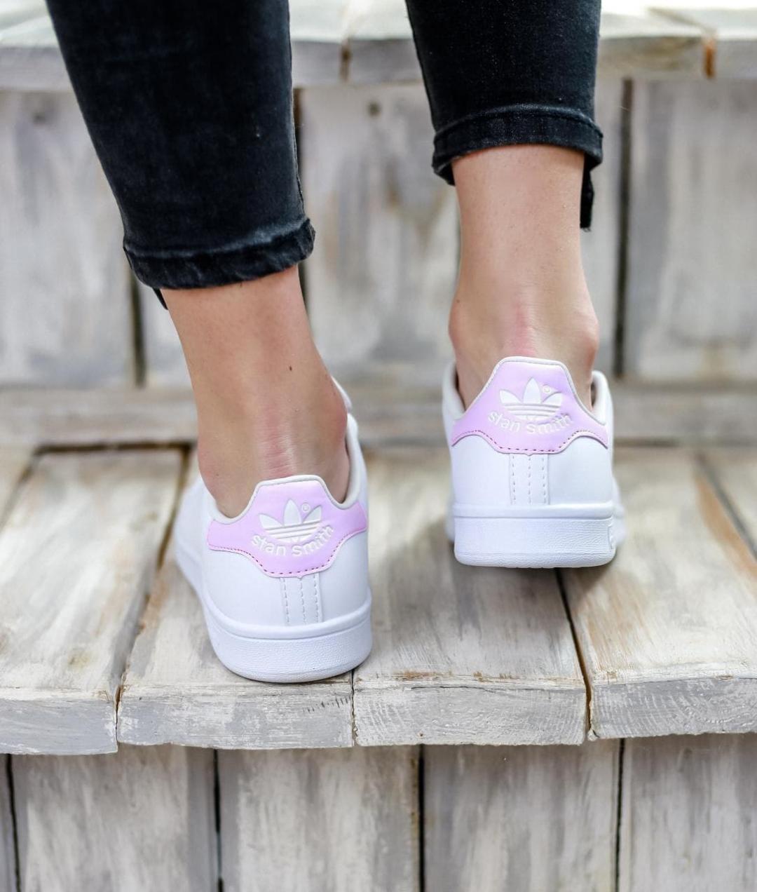 Adidas Stan Smith White Pink