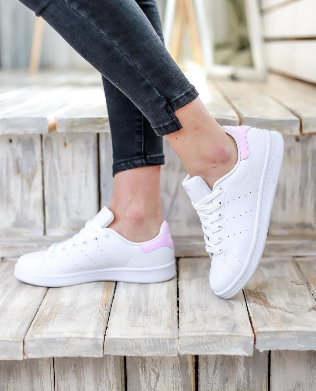 Adidas Stan Smith White Pink