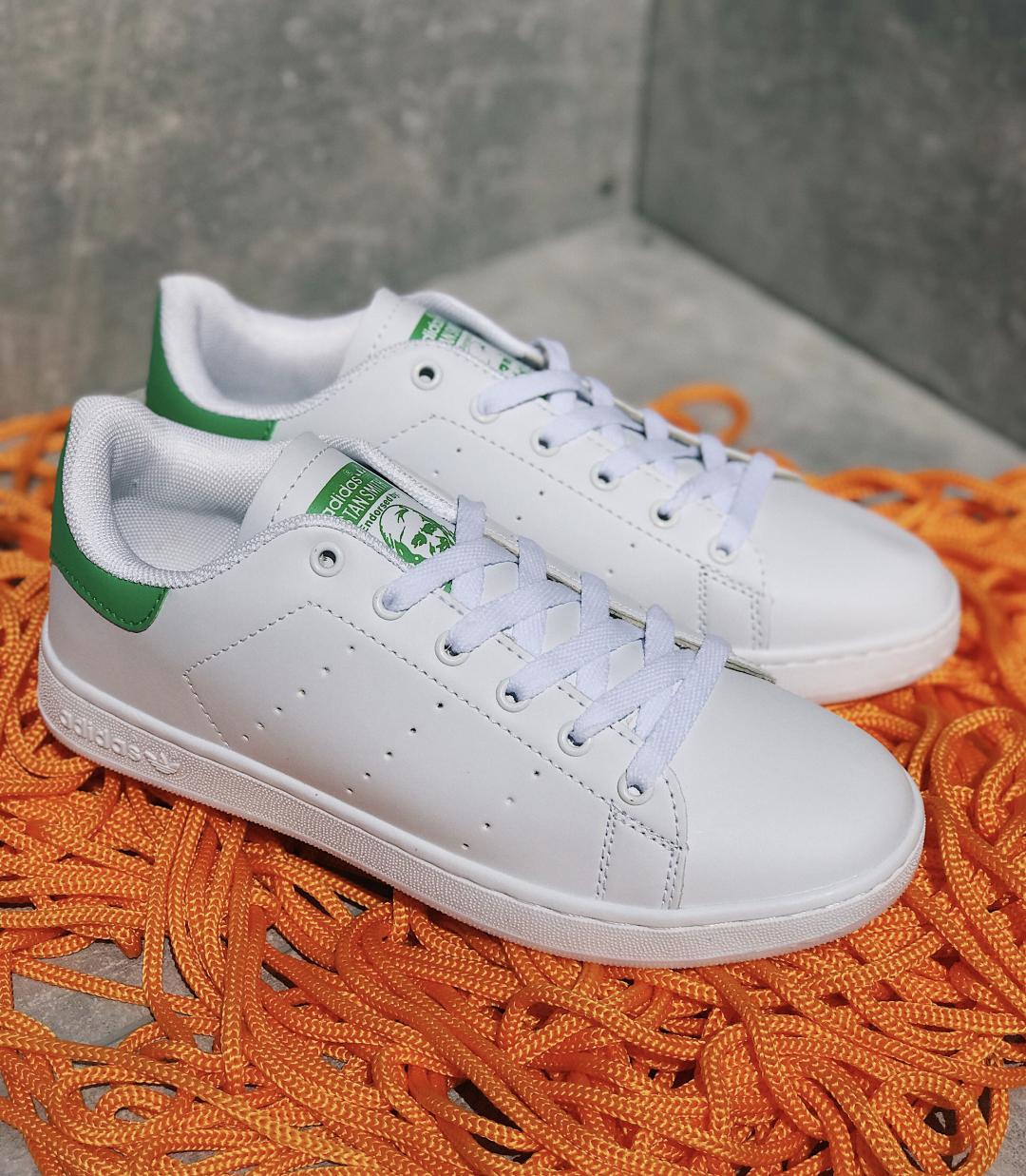 Adidas Stan Smith White Green 2